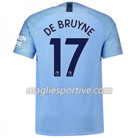 Completo Calcio Manchester City De Bruyne 17 Divisa Prima 2018/2019